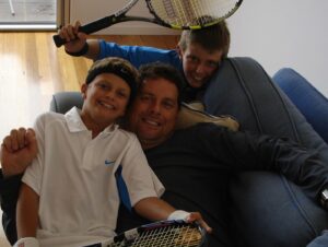 Johanna Griggs Instagram - Always been the king of these kids. The most wonderful father, friend, Pepe, and North Star in our lives. Happy Father’s Day to the best man I know…❤️❤️❤️