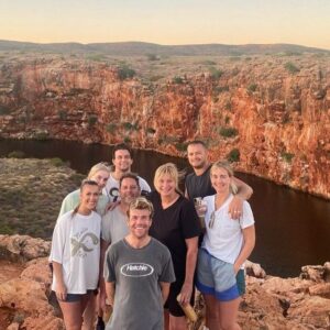Johanna Griggs Instagram - Always been the king of these kids. The most wonderful father, friend, Pepe, and North Star in our lives. Happy Father’s Day to the best man I know…❤️❤️❤️