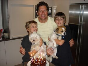 Johanna Griggs Instagram - Always been the king of these kids. The most wonderful father, friend, Pepe, and North Star in our lives. Happy Father’s Day to the best man I know…❤️❤️❤️