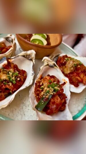 Judy Joo Instagram - Chef Dana Choi @chefchoidana first came to the UK in 2014 with a visa supplied by my first restaurant Jinjuu in Soho.  It was her first time living outside of South Korea— she hardly spoke English and it was quite a culture shock. 

She was part of our opening team there and it has been a true honor watching her grow. We have shared blood, sweat, and tears together!  She worked hard, learned a ton, and climbed the ranks.  She forged her way from commis chef to sous chef…. and, then joined us at Seoul Bird as Head Chef. After two years with us, she spread her wings to open her own place @jang.london in London’s iconic Royal Exchange. We are so proud, watching her leave the “nest”, take on a new challenge, and launch her own restaurant with her own menu. 

Andy @chefandrewhales and I had an unforgettable meal at Jang, where Chef Dana has curated an exquisite menu showcasing Korea’s traditional flavors blended with her own unique twists. Dana hails from Korea’s Jeolla province, which is known for its rich gastronomic traditions and bold flavors– which shine through impressively in her dishes. I was awe struck with the truly tasty Yuk Hwe steak tartare and the perfectly cooked kalbi beef bbq with traditional Korean and modern condiments. Her mouthwatering bossam (pork belly) is also a must try… and the umami filled oysters with kimchi. 

All of the kimchis (a few kinds are on offer)are made in house and are full of funk, tang, and completely addictive.

Congratulations Dana. I love and am so proud of you… and will continue to watch your career with great interest.  The world is your oyster (with some kimchi on top!).

#JangLondon #KoreanCuisine #LondonEats #FoodieAdventure #JudyJoo #CulinaryJourney #Korea #KoreanFood #RoyalExchangeDining #KBBQ #London #mentorship #mentors #womensupportingwomen #womenchefs #femalechefs #korean