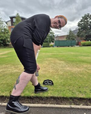 Julia Hamer-Bevis Instagram - Can't take her anywhere...... Iona Louise Cameron