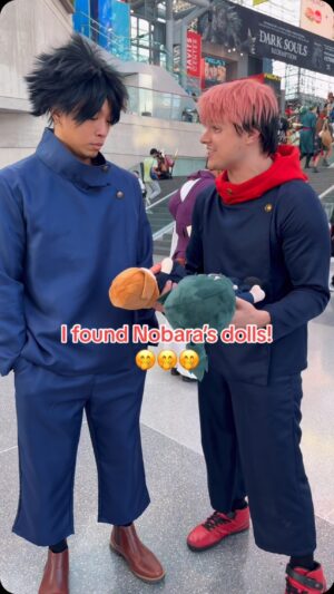 Julia Maggio Instagram - BOI AINT NO WAY BOI 💀💀 
.
.
.
#jujutsukaisen #jjk #jjkcosplay #anime #itadori #nobara #nobamaki #cosplay #jujutsukaisenanime #animenyc