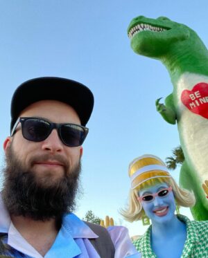 Juno Birch Instagram - This alien is getting married 💍 👽❤️🧔🏻‍♂️ spent so many years with @phillywillylopes and so many adventures and today he proposed ❤️