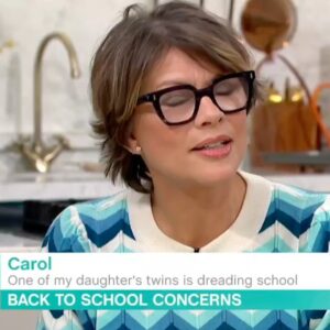 Kate Silverton Instagram - Had a brilliant time taking your questions @thismorning … #backtoschool 

SWIPE ➡️ to hear some of the tips I shared - AND to see which Hollywood star has gone home with a  copy of ‘there’s still no such thing as naughty’ !! 🎊🎊💪🏼

#thismorning #theresnosuchthingasnaughty #parenting