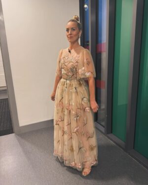 Kathryn Thomas Instagram - Night 1 @roseoftraleefestival 

Dragonfly dress @helencodydublin 

Glam @dearbhlamakeupartist @brownsugar_ie @normajeanhair @theroomhairco

Styling @meganfoxfashion_