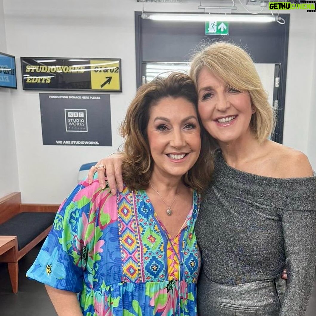 Kaye Adams - 4.1K Likes - We’ve not changed a bit. We’ve changed a lot! 25 years of @loosewomen. When we first all got together it all felt like we were worlds apart as people and now it truly feels like a second family.
Here’s to the next 25 years… although I might need wheeling out for the 50th anniversary!