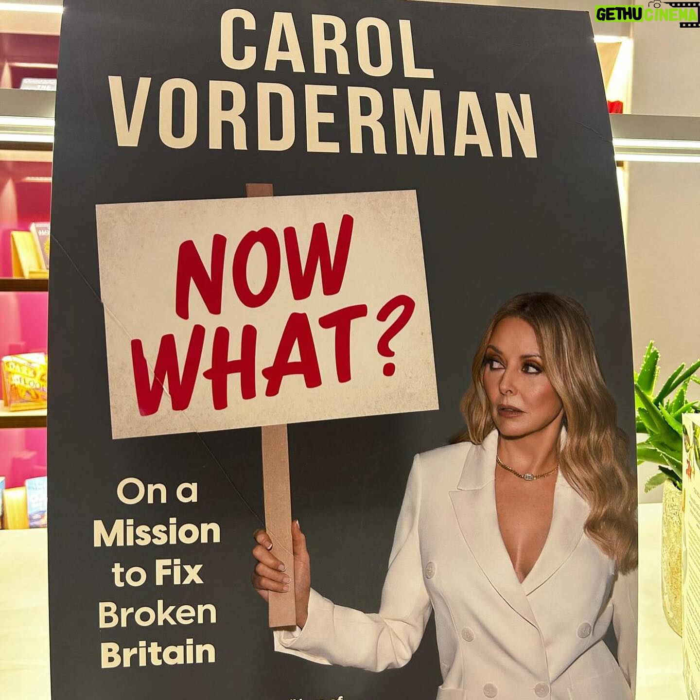 Kaye Adams - 2.2K Likes - Congratulations to @carolvorders on the release of her new book ‘NOW WHAT? On A Mission to Fix Broken Britain’ which is released today! Also lovely to see braw Quine @yvieburnett