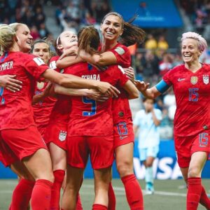 Kelley O'Hara Instagram - Al, I was not prepared for this uno reverse card!! Doesn’t feel real that you’ve played your last game. Any time I would look up and see you on the field, I knew we had a chance. You were a cheat code. Your late winners are gonna go down as legendary along with every other thing you did on that field. But what’s even more impressive is what you were able to do off of it. You changed the game of soccer and women’s sports forever and I know you’re just getting started. You are someone who I have always thought of as unstoppable. If you want to do something - you’re going to do it. Like turning off the alarm that made us miss our flights to LA after our 2015 post World Cup celebration shenanigans. But in all seriousness, WHAT A CAREER MY GIRL!!Grateful for all you are and all you will be! Can’t wait for all the good times ahead. Love you ❤️