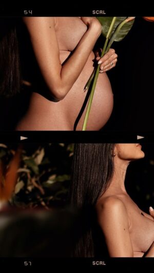Kelly Baron Instagram - O dom de gerar uma vida merece ser celebrado, Feliz dia mundial da grávida a todas as mamães🤰🏻🥰 Um sentimento de saudade ao olhar estas imagens e refletir o pq demorei tanto tempo para viver este momento ♥️