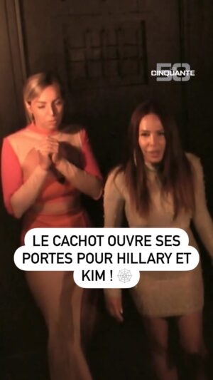 Kim Glow Instagram - "Ça me donne même de la claustrophobie alors que je ne le suis pas !" 😰 
@hillaryoff et @kim.glow.off sont terrifiées à l’idée de rentrer dans le cachot 😖 
 
#Les50,, aujourd’hui à 19:50 sur W9 et en streaming sur M6 