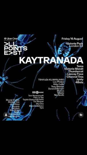 Kitty Cash Instagram - Countdown to @allpointseastuk 🔊🔊🔊
Catch me on the EAST stage then after party @colourfactorylondon alongside @louphelps @kaytranada 🔊🔊🔊🫶🏽🫶🏽🫶🏽