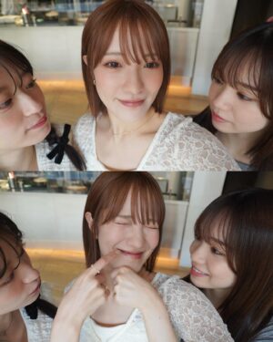 Kojima Karin Instagram - れーちゃんが滋賀に帰省するというので
同期で着いていきました🐾
⁡
⁡
#RINNU #バルーンスカート #ホワイトコーデ