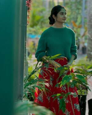 Krishnapriya K Nair Instagram - #nofilter ☘️
Earrings : @sleekaura 
#me #myself #instagram #instagood #happiness #peace