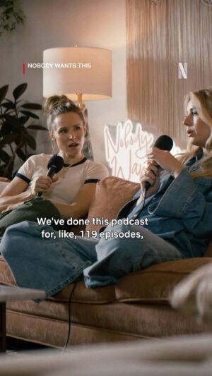 Kristen Bell Instagram - You think falling for the wrong person is hard, try falling for the right person… Nobody Wants This is coming to Netflix on Sept 26!