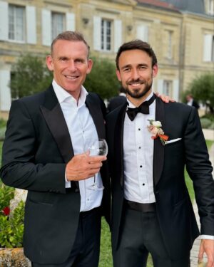 Kristen Taekman Instagram - What a beautiful weekend celebrating love!! Congratulations @thomasortis and @sammmruskin wishing you all the happiest of ever afters! 🇫🇷 ❤️ 🍾