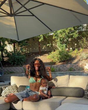 Lala Milan Instagram - My first dump✨ After having my son, I decided to start taking more pictures and capturing more beautiful moments. These last couple months have been one for the books, and these pictures don’t even capture the half of the joy I feel every day that I wake up. God really don’t play about me and waking up daily is a subtle reminder of that. Growth every where, down to my scalp!! 👶🏽🏠🚗🌱