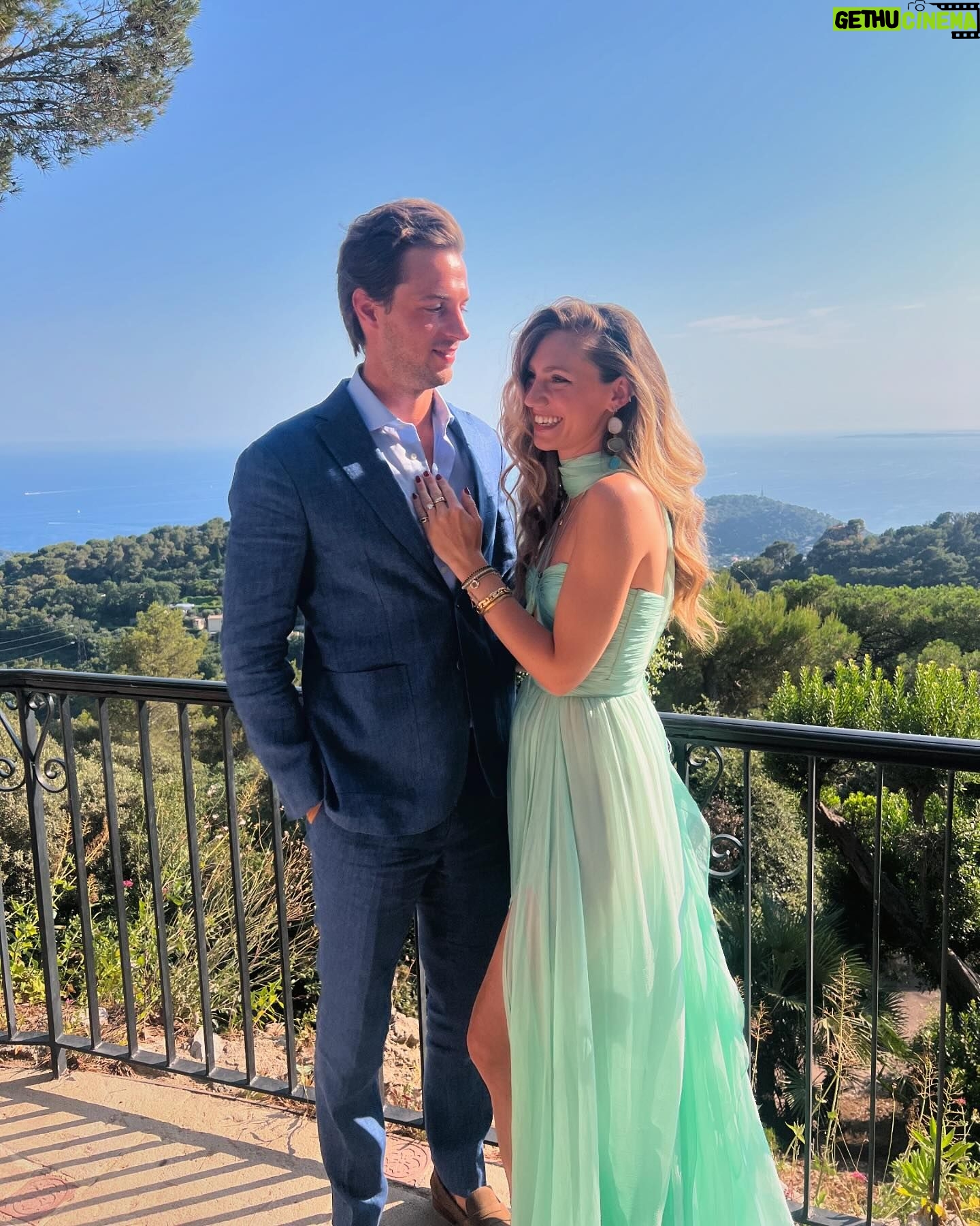 Lara Pictet - 5.7K Likes - Happy Anniversary to the man who makes every day better 🤍
I would need to write a script to tell you all the ways I love you. So for the moment, all I’ll say is… I’m grateful for all the ups, all the downs and all the moments in between because they allowed us to be here today 🖤
I can’t wait to marry you!!