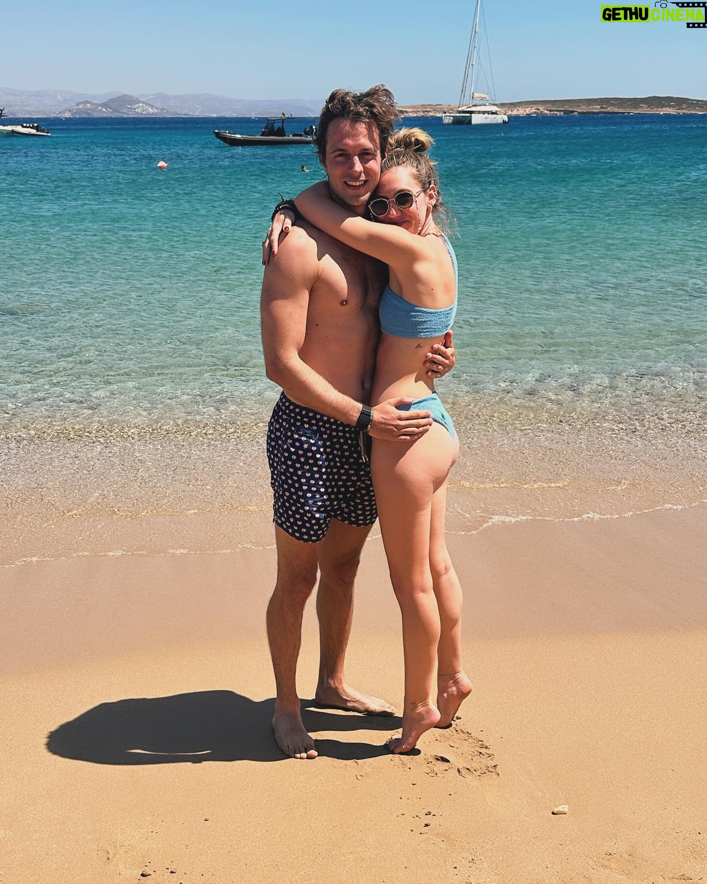 Lara Pictet - 5.7K Likes - Happy Anniversary to the man who makes every day better 🤍
I would need to write a script to tell you all the ways I love you. So for the moment, all I’ll say is… I’m grateful for all the ups, all the downs and all the moments in between because they allowed us to be here today 🖤
I can’t wait to marry you!!