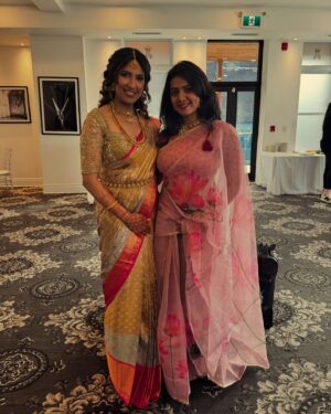 Lasya Nagaraj Instagram - The most beautiful wedding I have witnessed in recent times, to see the two cultures blend and celebrate like that was just so dreamy 🥲🥲❤️❤️

Thanks for having me Nats and you both make an absolutely stunning, perfect match 🤍
@natasha__kaushik and Youssef !!
#indianalgerianwedding #indian #algerian #weddings #india #africa #canada