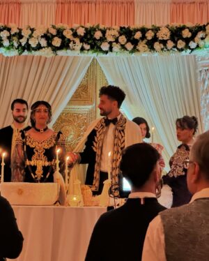 Lasya Nagaraj Instagram - The most beautiful wedding I have witnessed in recent times, to see the two cultures blend and celebrate like that was just so dreamy 🥲🥲❤️❤️

Thanks for having me Nats and you both make an absolutely stunning, perfect match 🤍
@natasha__kaushik and Youssef !!
#indianalgerianwedding #indian #algerian #weddings #india #africa #canada