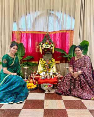Lavanya Tripathi Instagram - May Lord Ganesha shower us all with blessings and happiness ✨

Wishing you all a very Happy Ganesh Chaturthi 🙏

Ganapati Bappa Morya ✨
