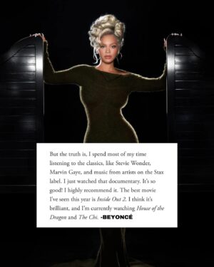 Lena Waithe Instagram - Beyoncé Knowles-Carter Watches The Chi!

As someone who’s been at the forefront of creating history and contributing groundbreaking artistry for decades, this is an incredible moment for @ShoTheChi. 

Thank you, @Beyonce, for watching our special show and for the honorable mention in GQ. We will continue to tell stories that reflect who we are and the culture we represent. Your support means the world to us and our Chi community. 

Welcome to the #ChiFam, Queen 🐝!