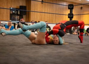 Leva Bates Instagram - I always said I hated taking ballet, but look at those tippy toes! 

Taken last month at @rccwlax! #deadpool