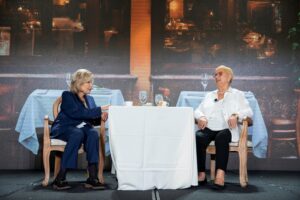 Lidia Bastianich Instagram - Here I am with Pat Harrison, president and CEO of the Corporation for Public Broadcasting, at the 2024 NETA Conference & CPB Public Media Thought Leader Forum in Pittsburgh, PA, yesterday! An amazing time - Thank you WQED Pittsburgh !