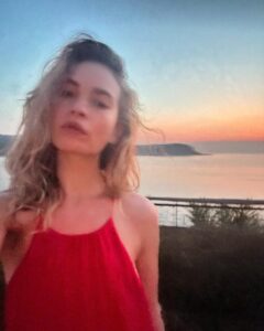 Actress Lily James HD Instagram Photos and Wallpapers September 2024