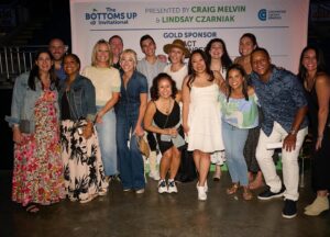 Lindsay Czarniak Instagram - The third annual Bottoms Up Invitational was a massive success thanks to the support of our friends, families and allies. 

Over the past three years we have raised over 3.3 million dollars for the @colorectalcanceralliance which will help fund screenings and advance research to end colorectal cancer in our lifetime. 

It was a beautiful time to remember my brother, Lawrence Meadows. The highlight of the entire weekend was getting to watch my niece and nephew, Addie and Lawson, say a few words about their dad. To say I am proud of them would be an understatement. 

@lindsaycz and I are beyond grateful to all of our supporters and sponsors for making this event possible.

📸: @jerrigrahamphotography