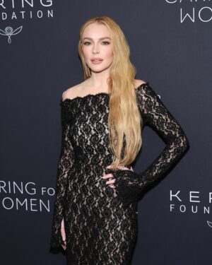 Lindsay Lohan Instagram - Thanks for having me @keringfoundation to such a special event. 🙏