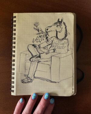 Lisa Hanawalt Instagram - Bojack Horseman premiered ten years ago 🤯 🐴
