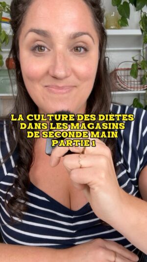 Loounie Instagram - Ça a le mérite d’être clair. 🙃 #loouniecuisine #culturedesdiètes #dietculture #secondemain #thrifting