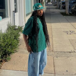 Lovie Simone Instagram - mean green machine