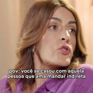 Luciana Paes Instagram - Amor, acho que a gente tinha que abrir o casamento. Sei lá, trazer alguém pra movimentar as coisas, instigar a relação, fazer a gente sair da rotina. Vai ser bom, confia!! Não precisamos estar todo dia com essa pessoa, podemos começar devagar, uma vez por semana, sem compromisso... Só que com data e hora marcada e a R$ 400 por encontro. Vamos tentar??

▶️ COMPILADO | TERAPIA DE CASAL