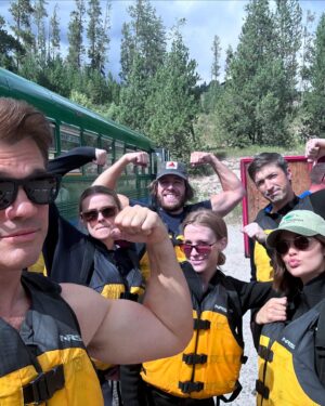 Lucy Hale Instagram - wyoming bringing big majestic energy 🌈🦌