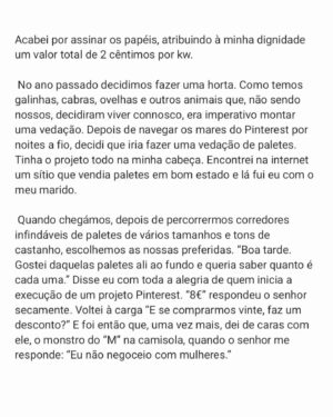 Luísa Sobral Instagram - "Paletes deles"

#pensamentoscronicos