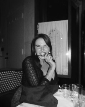 Lydia Night Instagram - one martini and a hug pls 🍸🎀