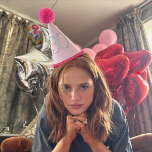 Madelaine Petsch Instagram - big dog turns the big 3 0 🎉