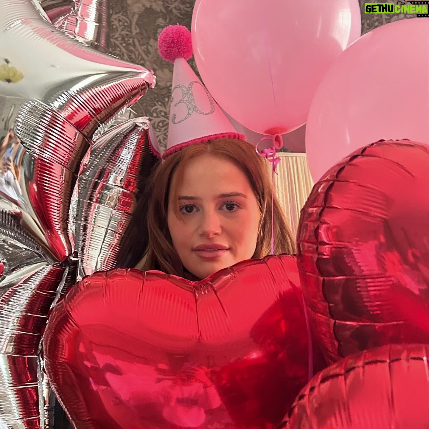 Madelaine Petsch - 2 Million Likes - big dog turns the big 3 0 🎉