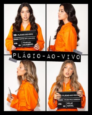 Mafalda Creative Instagram - Plágio on Tour 🖼️ BILHETES DISPONÍVEIS AMANHÃ ÀS 12:00H.

Lisboa, Porto, Braga, Leiria e Luxemburgo chamados para testemunhar a pena de prisão das duas amigas verdadeiras. É agora a vossa oportunidade de assistirem ao episódio mais caótico do ano, AO VIVO. 

Mariana Bossy e Mafalda Creative, julgadas e declaradas culpadas por apenas relatarem factos, apresentam aquele que promete ser o espetáculo que mais ataques de ansiedade provocou no digital em Portugal. Depois de estarem presas num detox de redes sociais, aparecem agora naquele que pode ser o Renascimento do ano, onde veremos finalmente alguém superar o do Agir. 

Preparem-se para aquela que promete ser a melhor noite da vossa vida, a menos que sejam mencionados no palco. Já dizia o Tiagovski: “já paguei mais por coisas piores”. E quando perguntam qual a diferença entre este espetáculo e a Ex relação da Mafalda, a resposta é: este espetáculo vai ter momentos bons.

Até já!