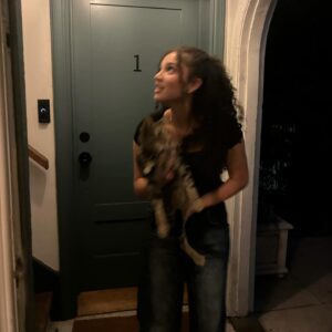 Malia Baker Instagram - Moved to LA, became a cat whisperer