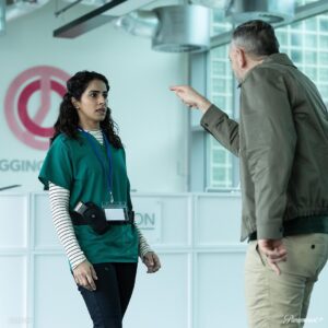 Mandip Gill Instagram - This is a Curfew you won’t want to break…

Here’s your first look at new series Curfew, starring Sarah Parish, Mandip Gill, @mitchellroberts0n and Alexandra Burke, coming soon to Paramount  UK & Ireland