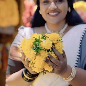 Manju Pathrose Instagram - ♥️♥️♥️♥️♥️
📿@gem.forher 
🥻@ar_handlooms_kuthampully_ 
📹@ar_handlooms_kuthampully