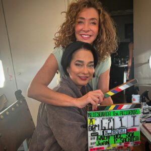 Marcela Carvajal Instagram - Nuevamente #onset con mi bella y talentosa actriz @arenaljacqueline.  #onset🎥🎬 again with my beautiful and talented friend @arenaljacqueline.  Directed by… @galadelsol