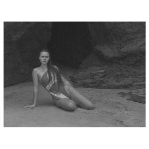 Margo Hayes Instagram - w💧ter c🤍rrier 𓇽♕♒︎𓁹🌊.

home is where the rock and the water meet
natural beauty below my bare feet
i tread carefully 
every sand grain where it should be 
every wave in perfect timing 
reminding me 
to be human, is to be a divine being 
a privilege heavy with responsibility 
however, i am small
the world turns, nothing waits for me 
insignificance makes me feel free
with quiet and patience
I’m learn to just be
the whole universe is already inside of me

🎞️ @taylor._shaffer for @oneoneswim