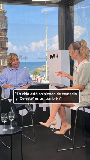 María Gómez Instagram - Su poquito de humor negro, su poquito de investigación, su poquito de thriller.

#Celeste, estreno en noviembre en @movistarplus.