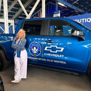 Mariloup Wolfe Instagram - C’est votre dernière chance de voir le CF Montréal gratuitement grâce à Chevrolet! Identifiez les personnes avec qui vous souhaitez voir le match pour tenter de gagner 4 billets au niveau du terrain le 28 septembre contre San Jose Earthquakes! Bonne chance à tous! 😊 Détail des prix et règlement : https://www.offreschevrolet.ca/concours-cf-2024/ 

Le gagnant sera tiré le 23 septembre

@chevroletqc @cfmontreal