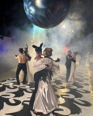 Marisa Berenson Instagram - “TRU” Truman Capote Black and White ball 
Directed by Rob Ashford @bobashford 
Produced by Madison Cox
Actors:
@jessetyler 
@jharrisonghee 
@jordan_roth 
@violettasanchez78 
Rhys Batten 
@matthewhawksley 
Danny Williams
Jason lee Winter 
Kate Tydman 

Art direction: @rafaolarra 
Lighting: @jamie.plant 
Costumes: @jaimalodedra 
Hair and makeup: @dalilah_artist