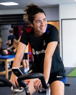 Marta Torrejón Instagram - Preseason in progress 💪💪🔵🔴